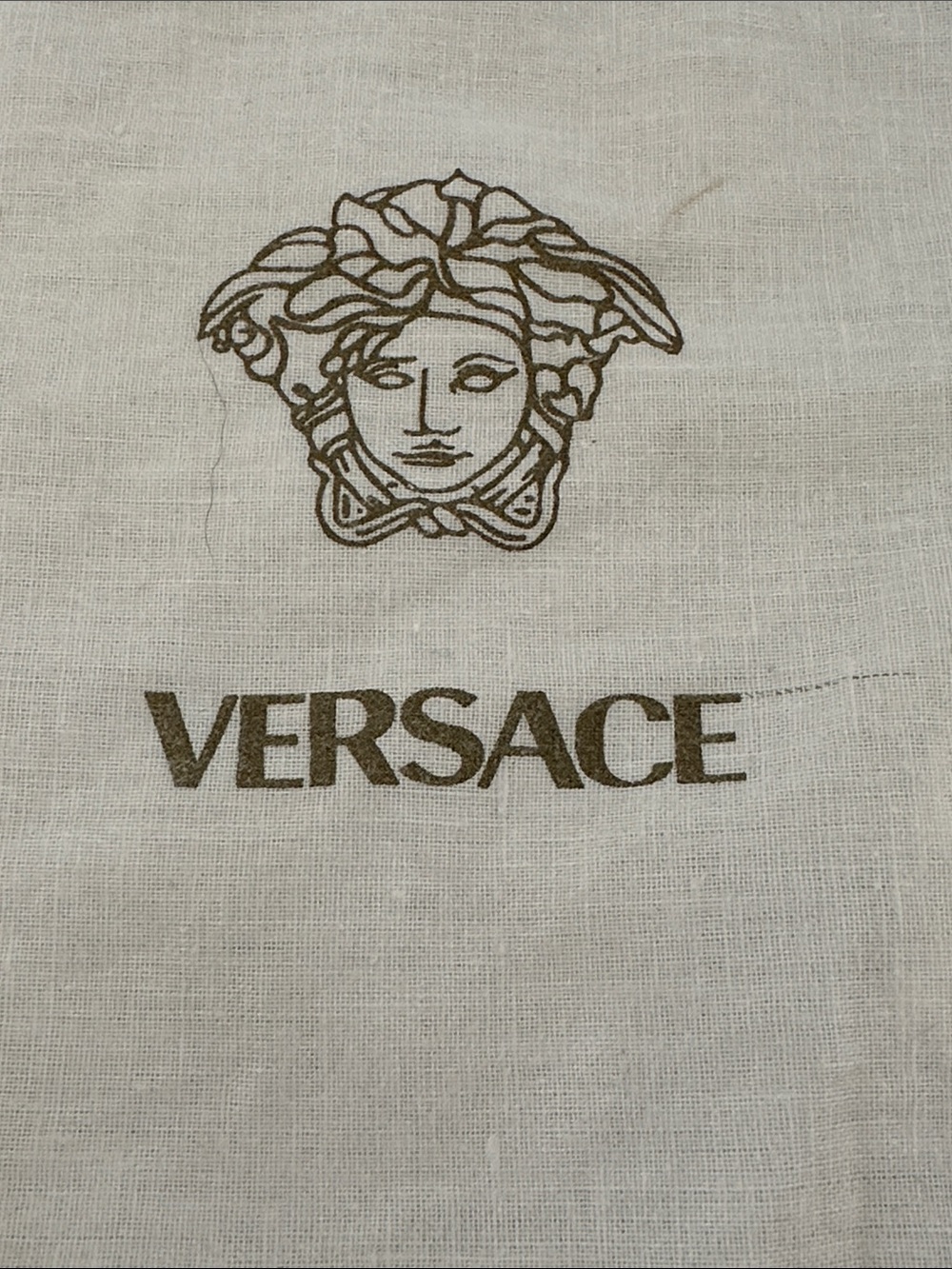 Versace Large Gold Hoop Earrings - Picture 6 of 7